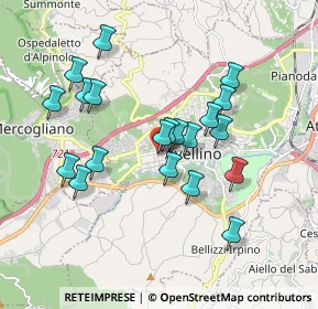 Mappa Via Derna, 83100 Avellino AV, Italia (1.803)