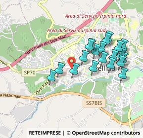 Mappa Via Derna, 83100 Avellino AV, Italia (0.9645)