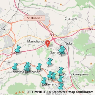 Mappa Via San Giovanni dei Cavoli, 80030 Scisciano NA, Italia (6.18467)