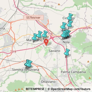 Mappa Via San Giovanni dei Cavoli, 80030 Scisciano NA, Italia (4.32267)