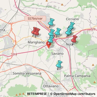 Mappa Via San Giovanni dei Cavoli, 80030 Scisciano NA, Italia (3.51091)