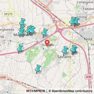 Mappa Via San Giovanni dei Cavoli, 80030 Scisciano NA, Italia (2.58667)