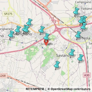 Mappa Via San Giovanni dei Cavoli, 80030 Scisciano NA, Italia (2.962)
