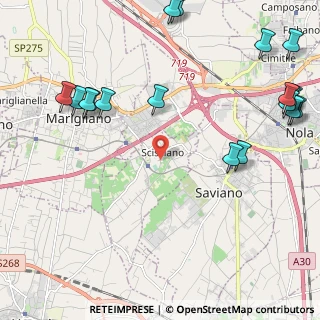 Mappa Via San Giovanni dei Cavoli, 80030 Scisciano NA, Italia (3.21667)
