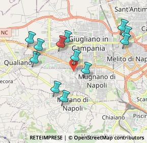 Mappa Via Carly, 80012 Calvizzano NA, Italia (2.09333)