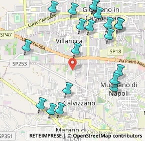 Mappa Via Carly, 80012 Calvizzano NA, Italia (1.3645)