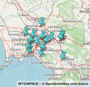 Mappa Via Bartali, 80038 Pomigliano d'Arco NA, Italia (10.30647)
