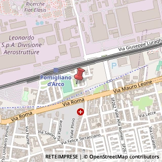 Mappa Via San Pietro, 111, 80038 Pomigliano d'Arco, Napoli (Campania)