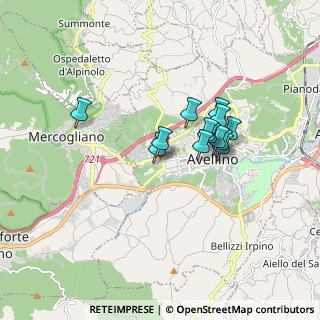 Mappa Via Fiorentino, 83100 Avellino AV, Italia (1.37923)