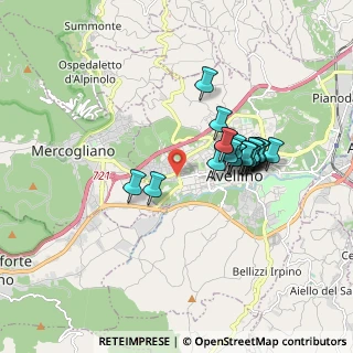 Mappa Via Fiorentino, 83100 Avellino AV, Italia (1.5805)