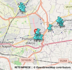 Mappa Via Antonio Sallustio, 80038 Pomigliano d'Arco NA, Italia (2.01182)