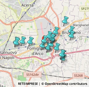 Mappa Via Antonio Sallustio, 80038 Pomigliano d'Arco NA, Italia (1.538)