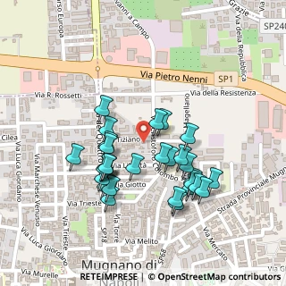 Mappa Via Tiziano, 80018 Mugnano di Napoli NA, Italia (0.23103)