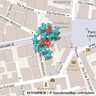 Mappa Via Giacomo Matteotti, 83121 Avellino AV, Italia (0)