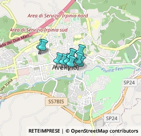 Mappa Via Giacomo Matteotti, 83100 Avellino AV, Italia (0.35818)