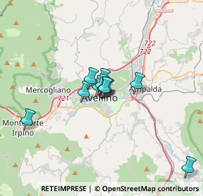 Mappa Via Giacomo Matteotti, 83100 Avellino AV, Italia (2.16545)