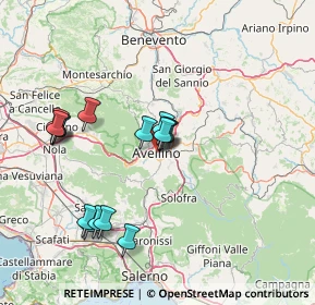 Mappa Via Giacomo Matteotti, 83121 Avellino AV, Italia (15.32333)