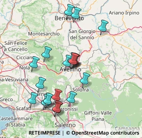 Mappa Via Giacomo Matteotti, 83100 Avellino AV, Italia (15.4685)