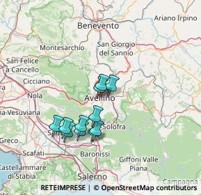 Mappa Via Giacomo Matteotti, 83121 Avellino AV, Italia (12.35455)