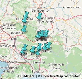 Mappa Via Giacomo Matteotti, 83121 Avellino AV, Italia (11.59)