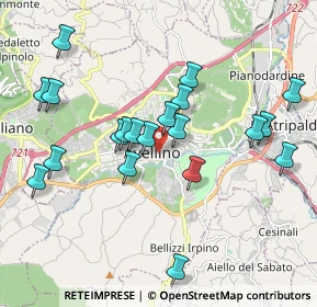 Mappa Via Giacomo Matteotti, 83121 Avellino AV, Italia (2.077)