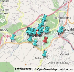 Mappa Via Giacomo Matteotti, 83121 Avellino AV, Italia (1.278)