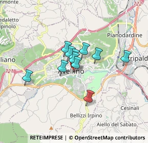 Mappa Via Giacomo Matteotti, 83100 Avellino AV, Italia (1.18455)