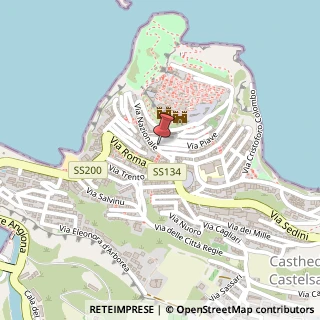 Mappa Via Vittorio Veneto, 11, 07031 Castelsardo, Sassari (Sardegna)