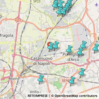 Mappa Via San Francesco, 80013 Casalnuovo di Napoli NA, Italia (3.13765)