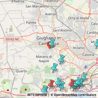Mappa Via Luca Giordano, 80018 Mugnano di Napoli NA, Italia (7.48467)