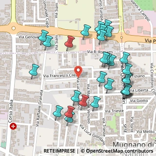 Mappa Via Luca Giordano, 80018 Mugnano di Napoli NA, Italia (0.30552)