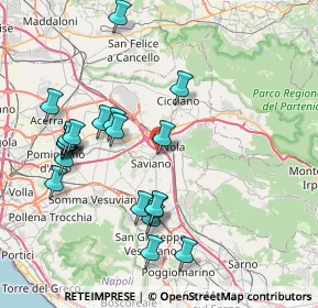 Mappa Corso Vittorio Emanuele, 80039 Saviano NA, Italia (8.9275)