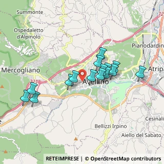 Mappa Via Manlio Papa, 83100 Avellino AV, Italia (1.67267)