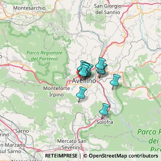 Mappa Via Manlio Papa, 83100 Avellino AV, Italia (3.3425)