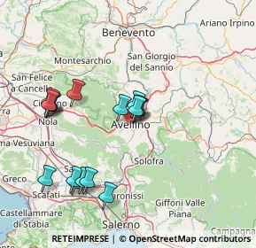 Mappa Via Manlio Papa, 83100 Avellino AV, Italia (15.865)