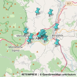 Mappa Via Manlio Papa, 83100 Avellino AV, Italia (2.75917)