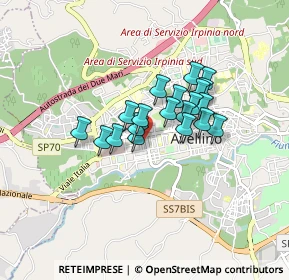 Mappa Via Manlio Papa, 83100 Avellino AV, Italia (0.6215)