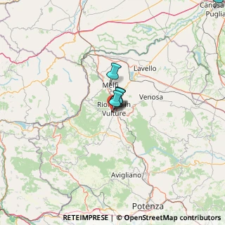 Mappa Via dei Fabbri, 85028 Rionero in Vulture PZ, Italia (31.8525)