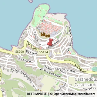 Mappa Via Colombo, 3, 07031 Castelsardo, Sassari (Sardegna)