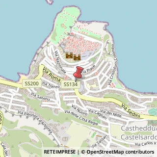 Mappa Via Colombo, 1, 07031 Castelsardo, Sassari (Sardegna)