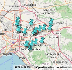 Mappa 80030 Castello di Cisterna NA, Italia (5.9815)
