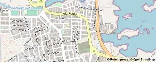 Mappa Olbia