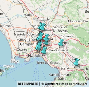 Mappa Via Alessandro Manzoni, 80013 Casalnuovo di Napoli NA, Italia (8.83091)