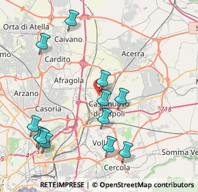 Mappa Via Alessandro Manzoni, 80013 Casalnuovo di Napoli NA, Italia (4.76167)