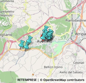 Mappa Via Dalmazia, 83100 Avellino AV, Italia (0.76154)