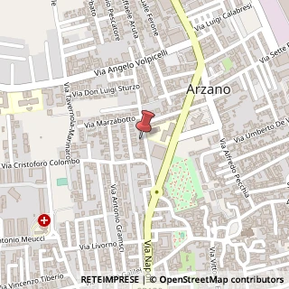 Mappa Via Aldo Moro, 14, 80022 Arzano, Napoli (Campania)