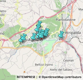 Mappa Rampa S. Antonio Abate, 83100 Avellino AV, Italia (0.895)