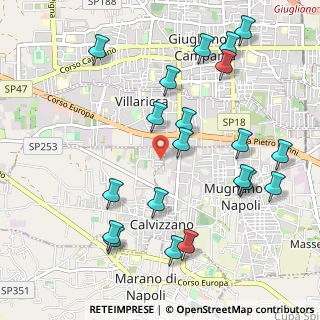Mappa Via Tiziano, 80012 Calvizzano NA, Italia (1.2635)