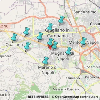 Mappa Via Tiziano, 80012 Calvizzano NA, Italia (1.86273)