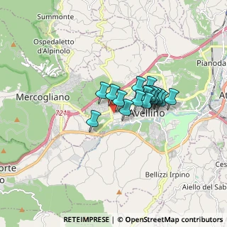 Mappa Via Giambattista Basile, 83100 Avellino AV, Italia (1.16941)